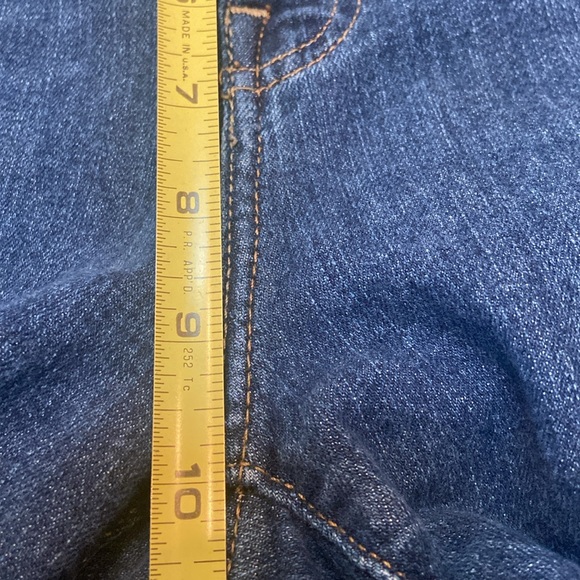 LUCKY BRAND AVA SKINNY Size 6 28 Blue Jeans Raw Hem - Picture 5 of 11